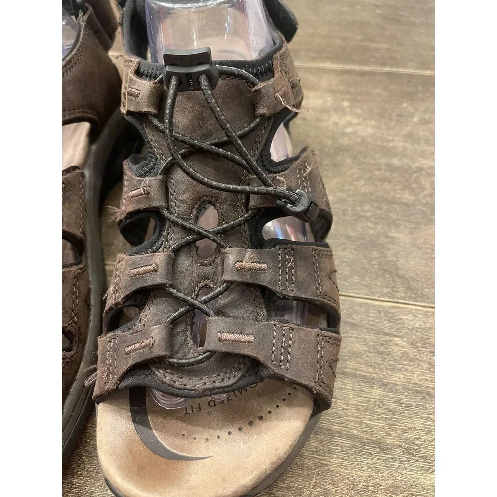Abeo Anacopa‎ Active Sandals, #M705, Brown, Leather, Men's US Size 9.5 Gorpcore